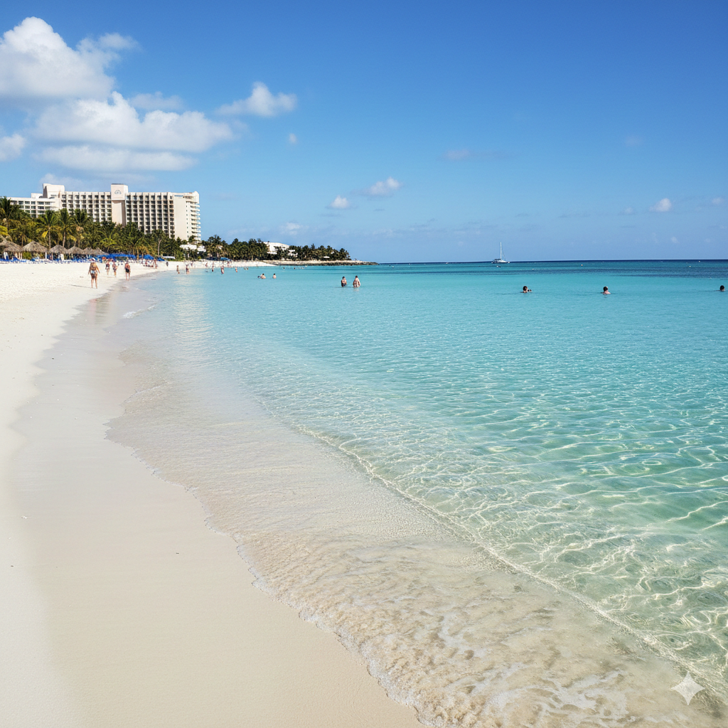 The turquoise water crashing far below in Lagos (Meia Praia)