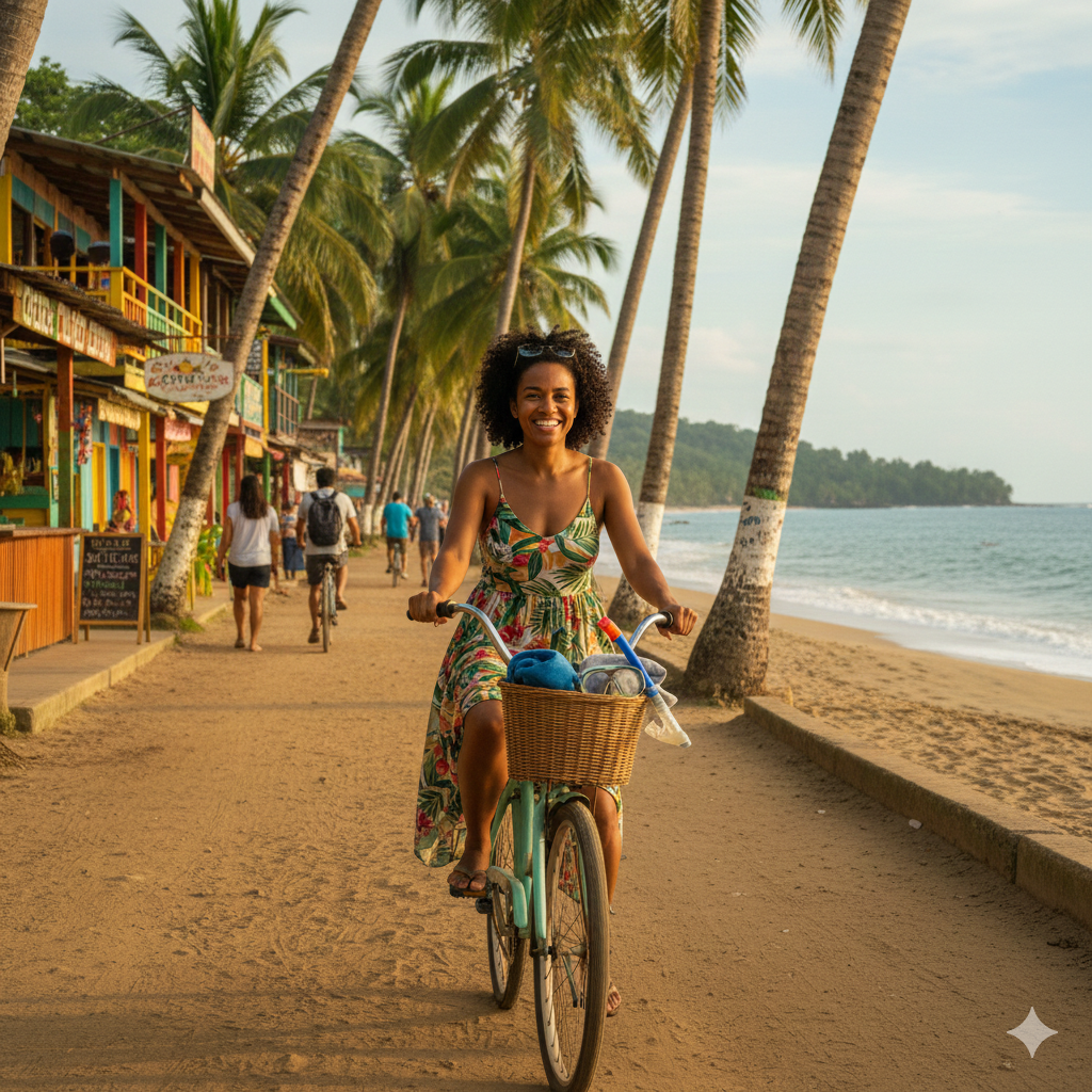 Puerto Viejo Caribbean coast solo female traveler Costa Rica
