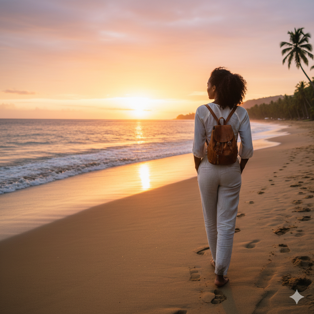 Sunset Beach in Costa Rica