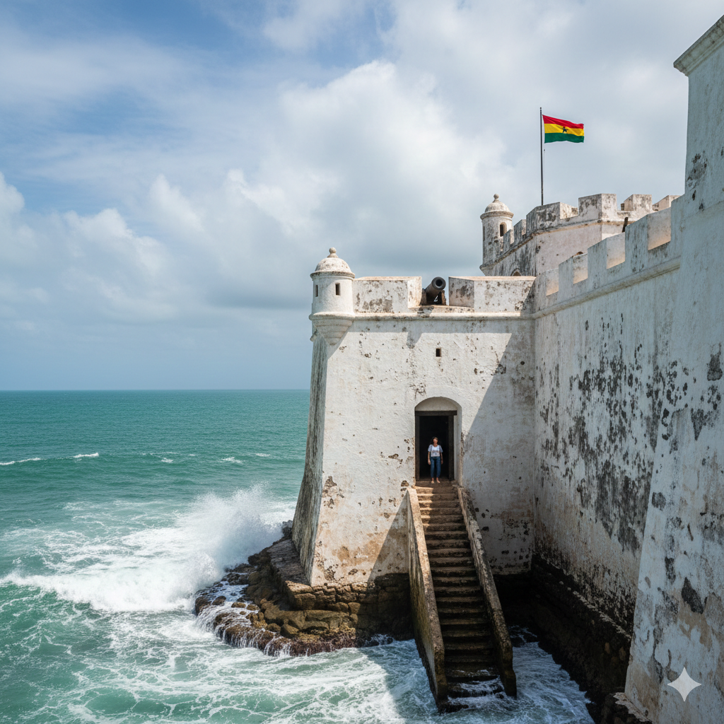 Cape Coast Castle Ghana slave trade Door of No Return UNESCO World Heritage Site