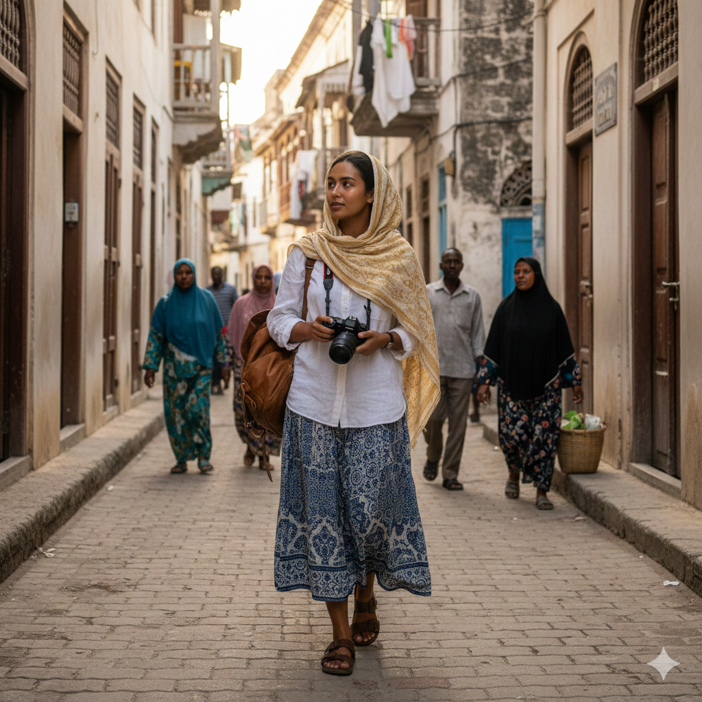 Solo female travel East Africa attire