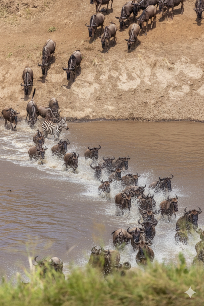 Kenya, Wildbeest migration