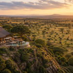 Luxury safari lodge in Maasai Mara supporting Africa wildlife economy and conservation finance 2026